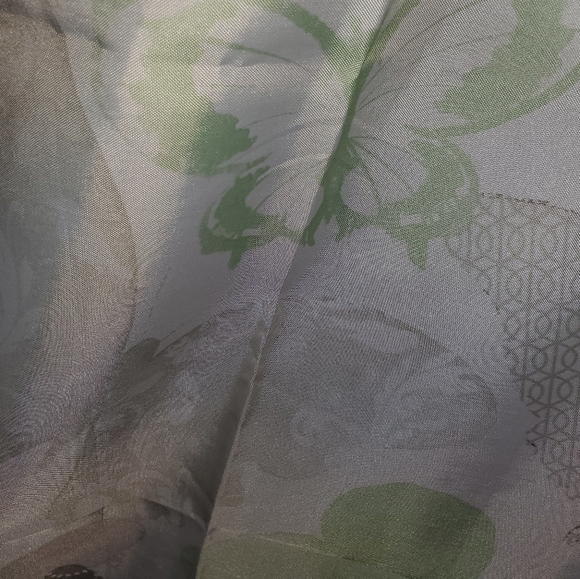 Butterfly shower curtain with hooks - Picture 5 of 6